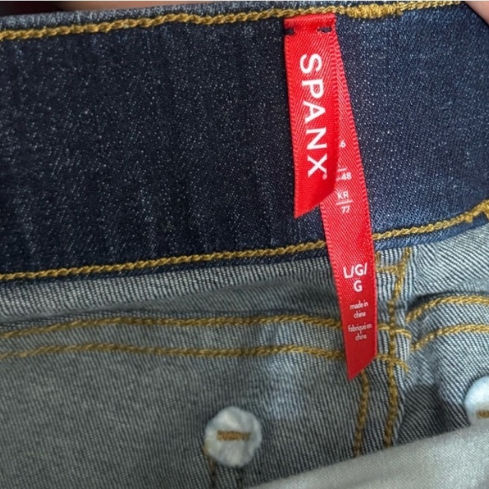 💙SPANX Women's Ankle Skinny Jeans. Large. EUC - Picture 7 of 9